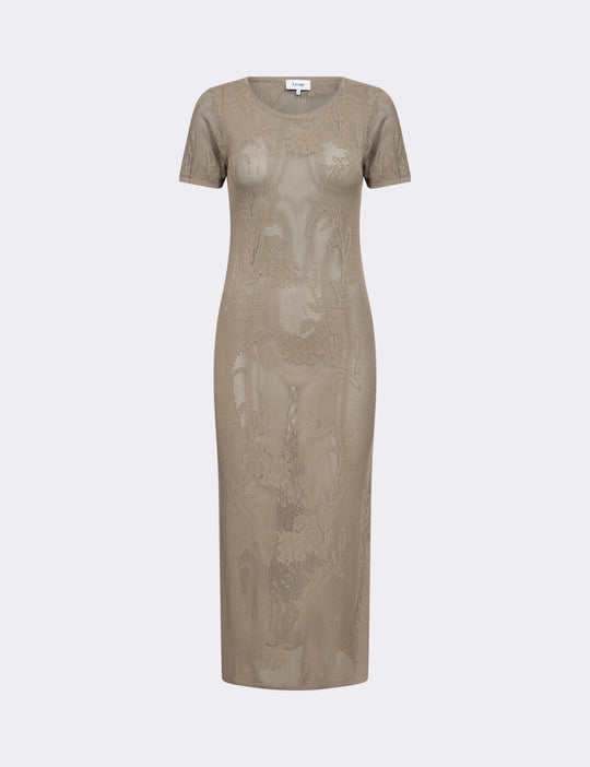 LR-RUBIE 3 Kjole Brun