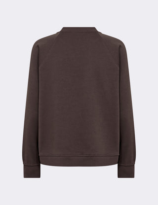 LR-NUKA 11 Sweatshirt Mørk brun
