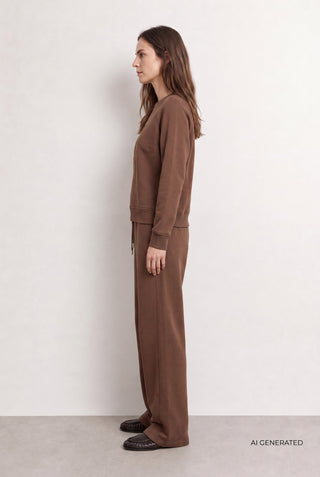LR-NUKA 11 Sweatshirt Brun