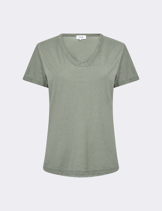 LR-ANY 2 T-shirt Støvet grøn