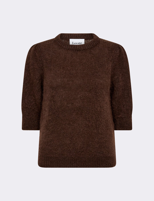 LR-NOREEN 2 Bluse Mørk brun
