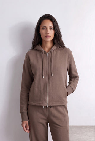 LR-NUKA 9 Sweatshirt Mørk brun