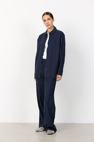 LR-NAJA 20 Skjorte Mørk blå