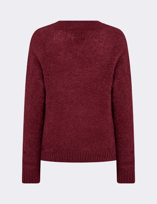 LR-NOREEN 3 Pullover Bordeaux