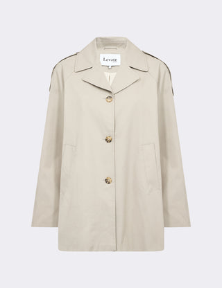 LR-PIPER 2 Jakke Lys sand