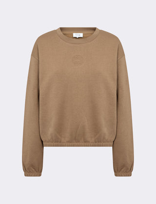 LR-NUKA 13 Sweatshirt Lys brun