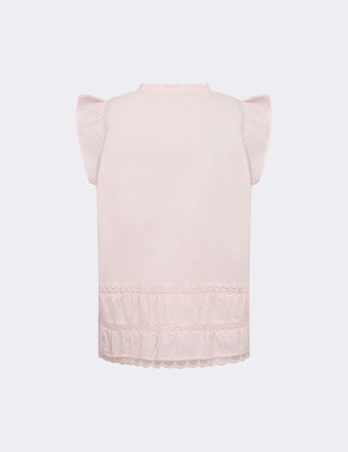 LR-ROSY 2 Bluse Lyserød