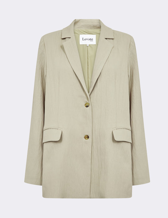 LR-POLKA 1 Blazer Lys sand