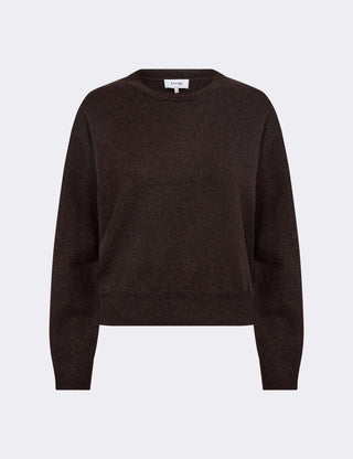LR-ISMAILA 24 Pullover Mørk brun