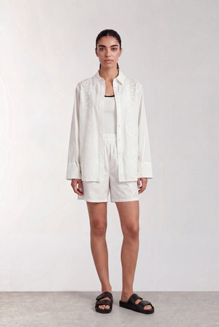 LR-ROSE 2 Skjorte Off white
