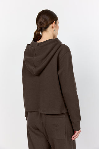 LR-NUKA 9 Sweatshirt Mørk brun