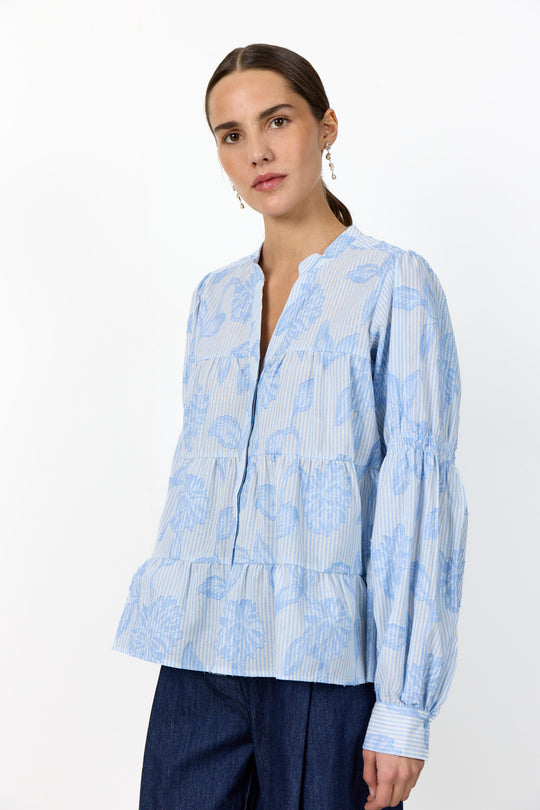 LR-PISA 2 Skjorte Lyseblå