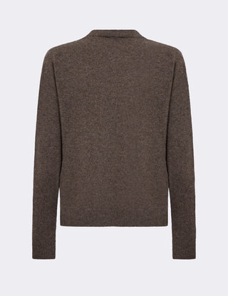 LR-ELOISE 2 Pullover Mørk brun