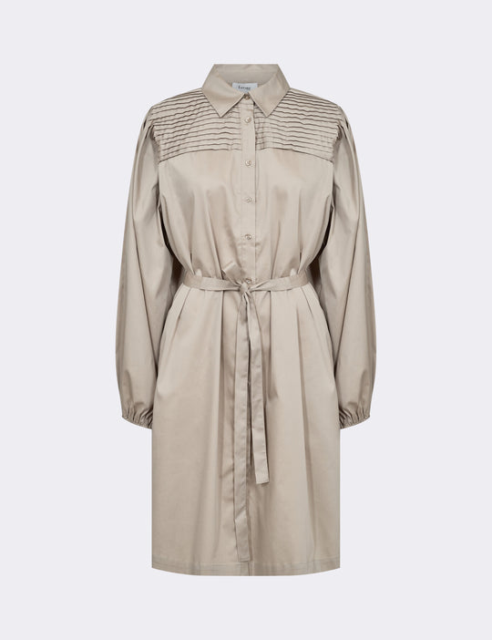 LR-ISLA SOLID 127 Kjole Grå