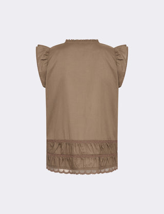 LR-ROSY 2 Bluse Brun
