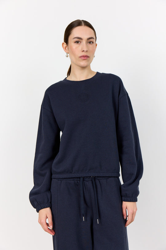 LR-NUKA 13 Sweatshirt Mørk blå