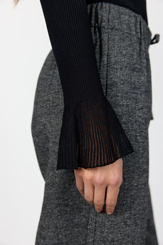 LR-OBI 1 Cardigan Sort