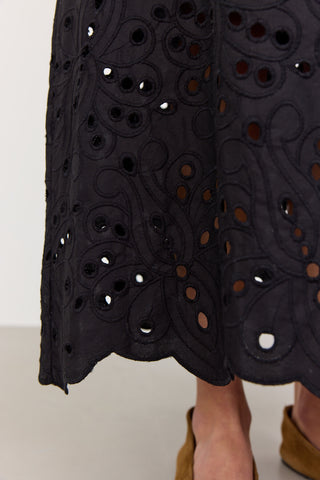 LR-GROLET 5 Nederdel Sort