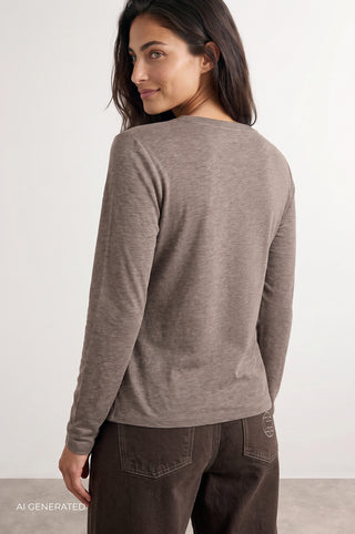 LR-JOSEPHINE 1 T-shirt Brun