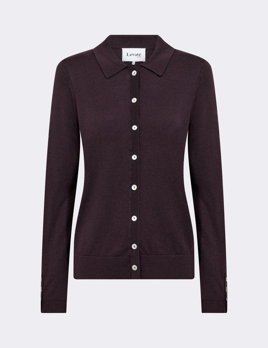 LR-ISMAILA 6 Pullover Bordeaux