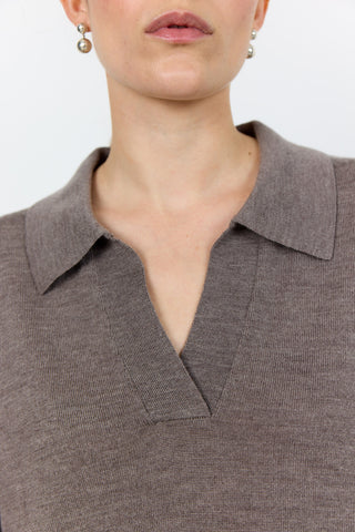 LR-ISMAILA 9 Pullover Lys brun