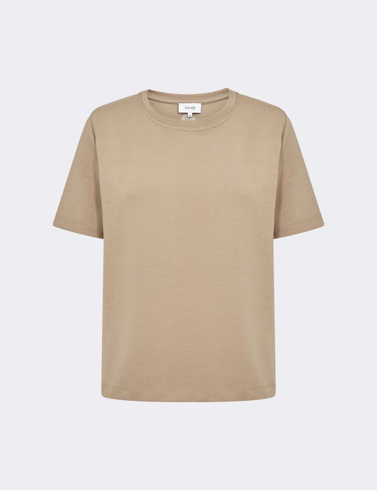 LR-KIS 1 T-shirt Mørk sand