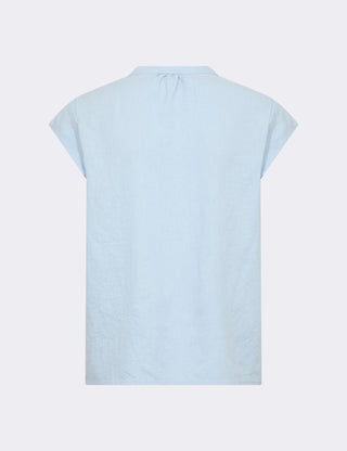 LR-NAJA 19 Bluse Lyseblå
