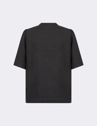 LR-NAJA 32 Bluse Sort