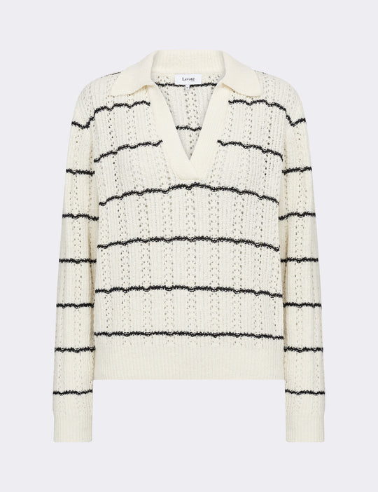LR-PENELOPE 3 Pullover Off white