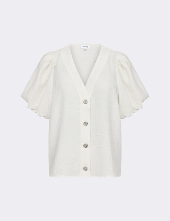 LR-PALINA 2 Bluse Off white
