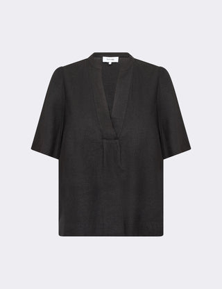 LR-NAJA 32 Bluse Sort