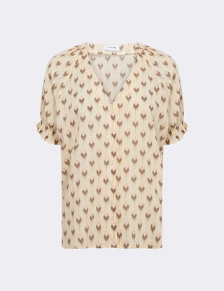 LR-RINNI 2 Bluse Lys sand