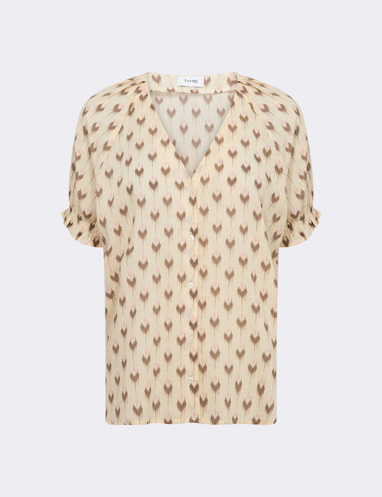 LR-RINNI 2 Bluse Lys sand