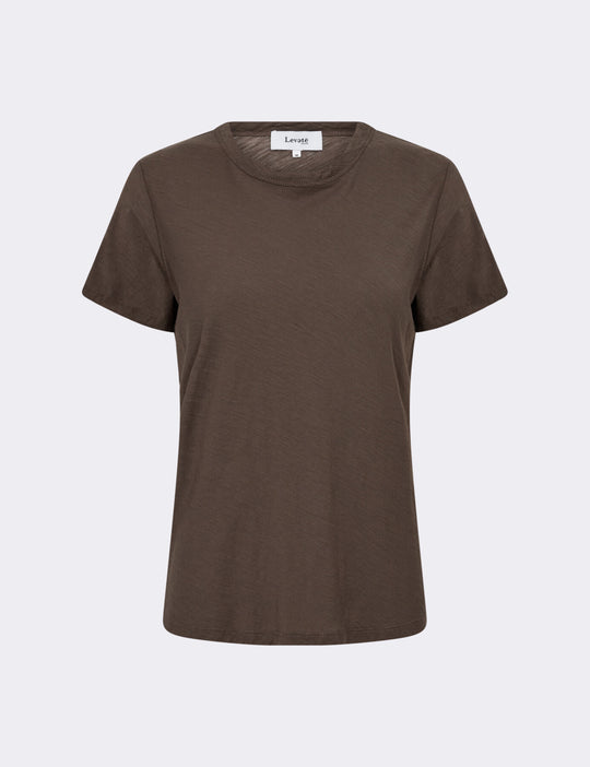 LR-ANY 1 T-shirt Mørk brun