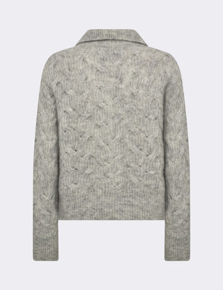 LR-NIVA 1 Pullover Lys grå