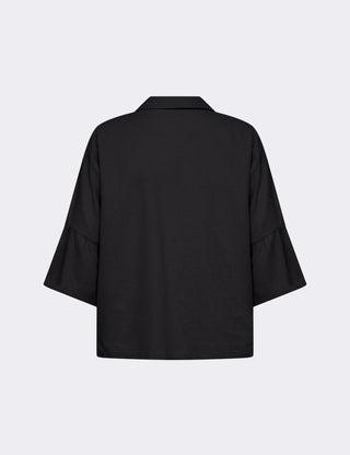 LR-NAJA 53 Bluse Sort