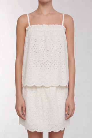 LR-ROSALINA 1 Top Off white