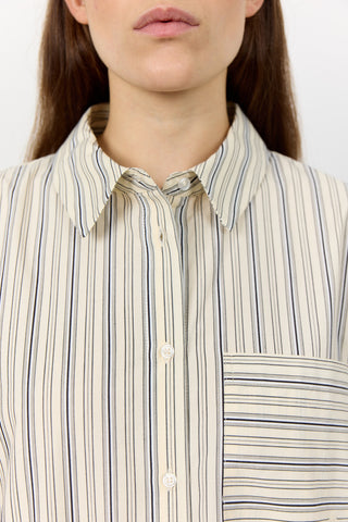 LR-KETTA 1 Skjorte Creme