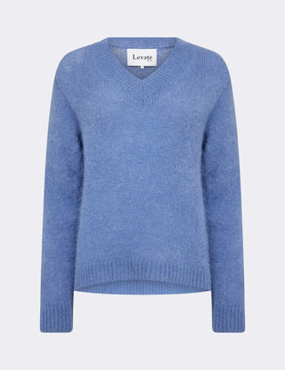 LR-NOREEN 3 Pullover Lyseblå