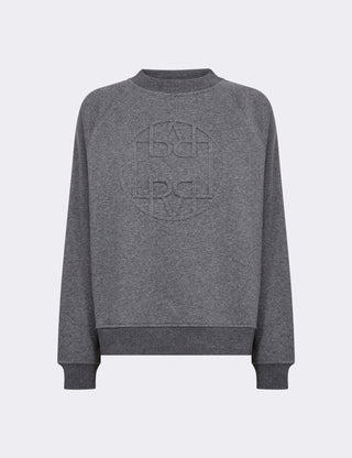 LR-NUKA 11 Sweatshirt Mørk grå