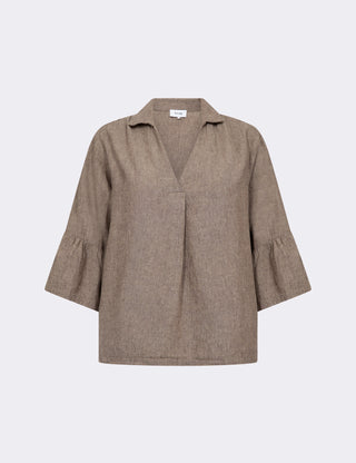 LR-NAJA 53 Bluse Camel
