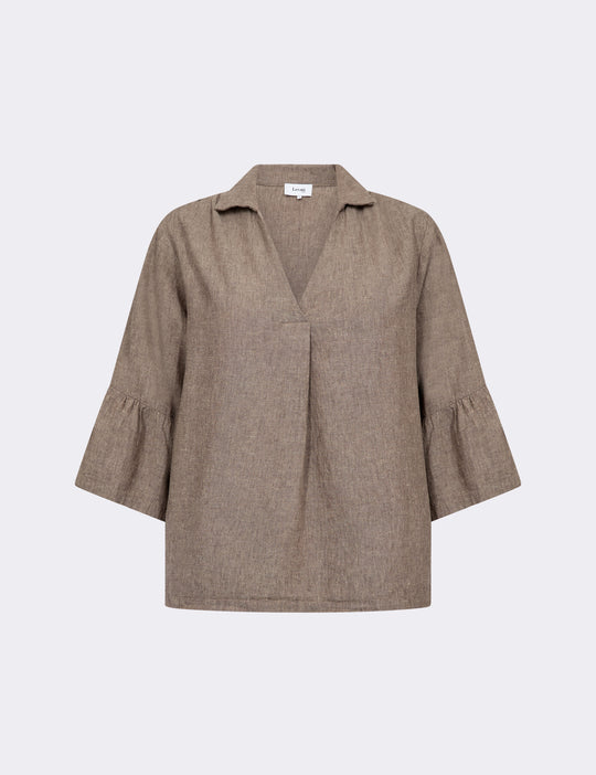 LR-NAJA 53 Bluse Camel