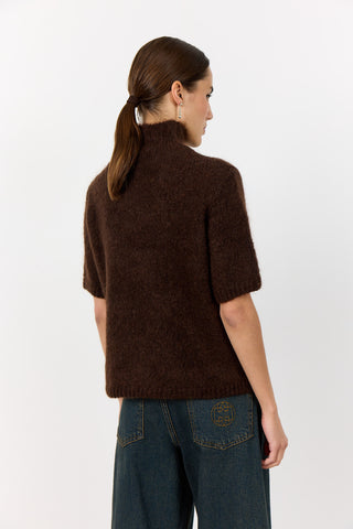 LR-NOREEN 6 Pullover Mørk brun
