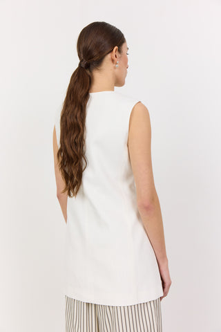 LR-LAURA 2 Vest Off white