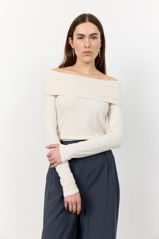 LR-KISA 1 Bluse Creme